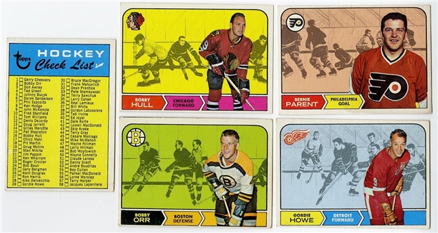 1968/69 Topps Hockey Complete Set (132)